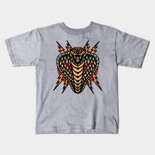 cobra thunder tattoo Kids T-Shirt